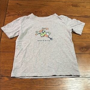 Gray Kids Life Is Good T-shirt